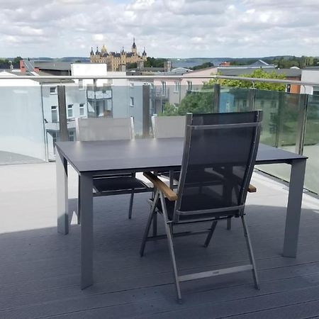 Altstadtblick Schwerin Mit Parkplatz 4-Etage - Abc193 By Abcwismar Exteriör bild